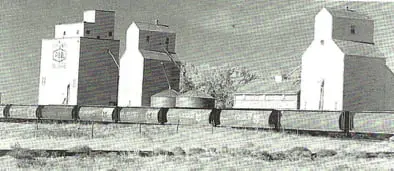 Last train in Val Marie before railway demolition