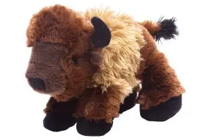 Wild Republic Hug'ems Mini Bison plushie