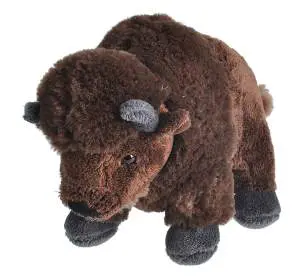 Bison, Wild Republic, Cuddlekins, Mini Bison 8 inch