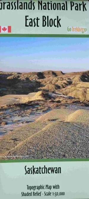 Grasslands National Park East Block Map