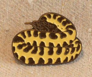 Prairie Rattlesnake Pin