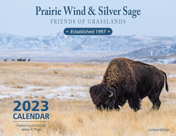 Prairie Wind and Silver Sage Limited Edition 2023 calendar - cover