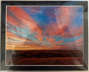 Cotton Candy Skies Matted Print - Robert Postma